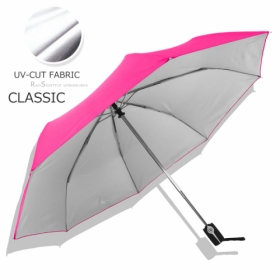 【銀膠強化版】經典款PLUS - 抗UV自動晴雨傘