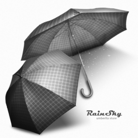 英倫風紳士款∣防雷直立傘